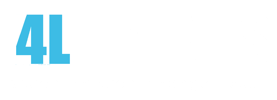 4lements logo transparent blue klein